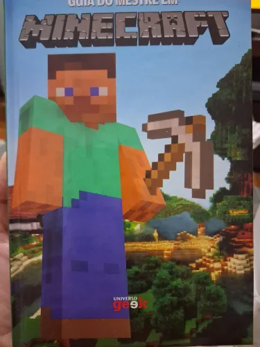 Livro GUIA DO MESTRE EM MINECRAFT em excelente estado!!!