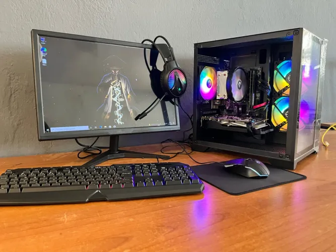 Pc Gamer Completo RX580, I7 16 GB RAM
