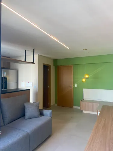 Flat Semi Mobiliado no Setor Bueno - 46m² - Opus Gyro Rooftop
