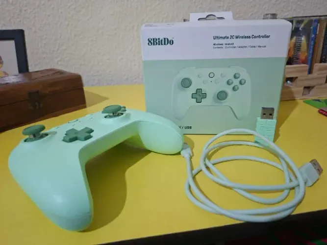 Controle Wireless 8BitDo Ultimate 2C, Bluetooth, Verde - 81HD02