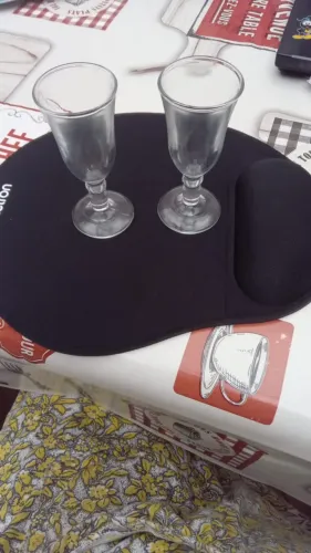 TAÇA DE LICOR 35ML DAMA NADIR FIGUEIREDO = 18 PEÇAS