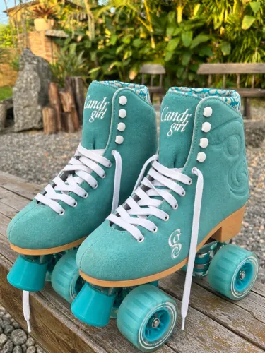 Patins Roller Derby Candi GRL Carlin Quad ABEC 5 Tam 8