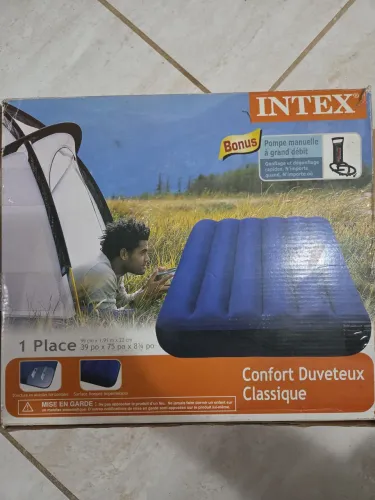 Colchão Inflável Intex Solteiro 99x191 cm - Necessita Teste