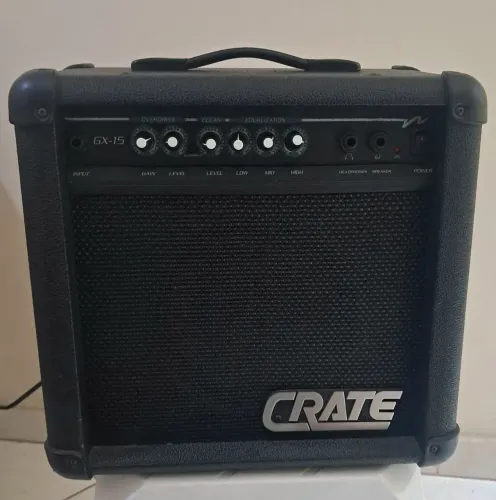 Amplificador de Guitarra Crate GX-15 caixa cubo