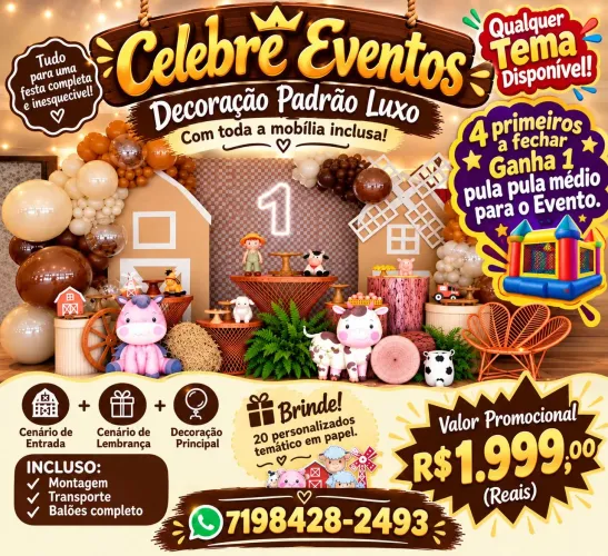 Decoração de Festas 