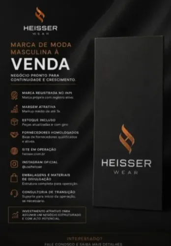 Empresa online moda masculina