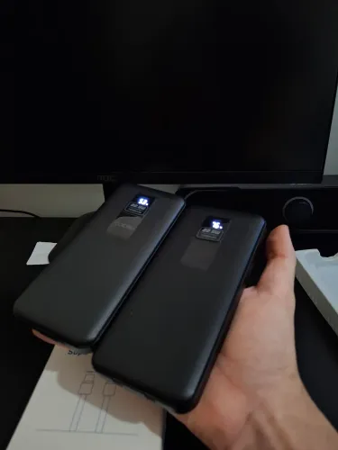 Power Bank 10.000mAh Coibeu 22.5W Fast Charge - Com 2 Cabos Embutidos
