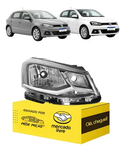 Sinaleira Direita Volkswagen Gol Voyage G7 2017 2018 Direito/passageiro