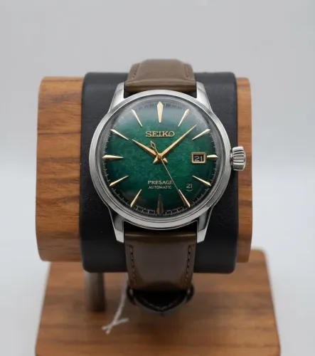 Relógio Seiko Pressage Cocktail Time Green Aut Novo