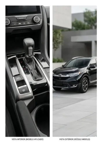 Moldura Decorativa Painel Câmbio Honda Civic G10 2017 A 2021 Black