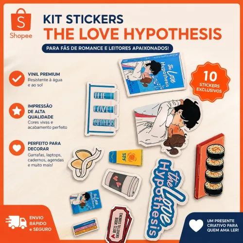 Kit Stickers/Adesivos | Hipótese do Amor