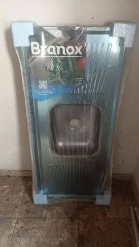 Vende-se pia de Inox completa para cozinha, 1,20m