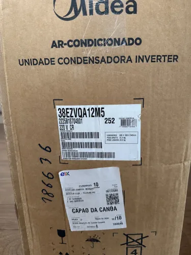 AR-CONDICIONADO MIDEA AI ECOMASTER ? NOVO NA CAIXA