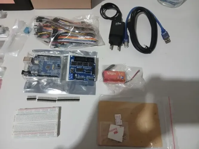 Kit de componentes eletrônicos
