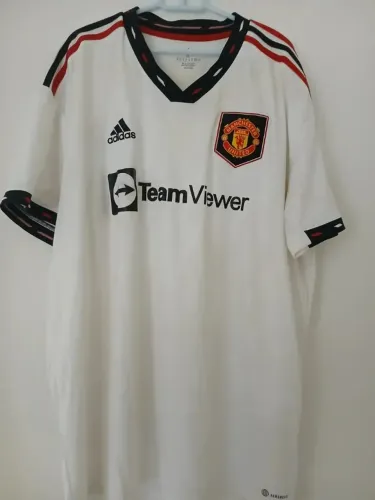 Camisa Manchester United Away 2022 Branca (tamanho XL)