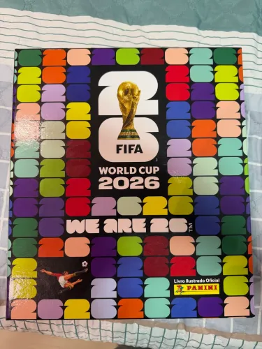 BOX ÁLBUM COPA DO MUNDO COMPLETO