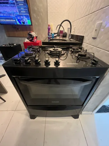 Fogão 5 bocas alto padrão automático