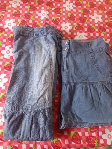 2 Saias Jeans