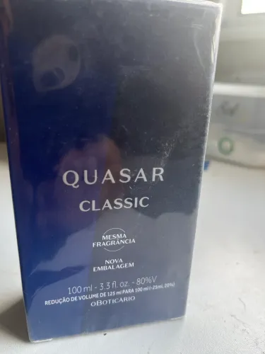 Original Perfume Boticário Quasar Classic 100ml