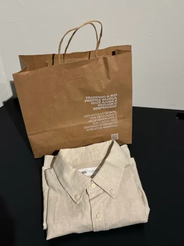 Camisa De Linho Zara