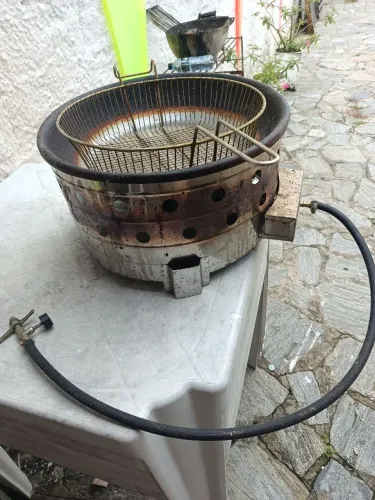 Fritador fogão a gás 