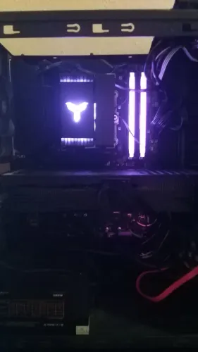 Kit b550m msi, ryzen 5 5600, 2 pentes de 8gb 3200mhz ddr4