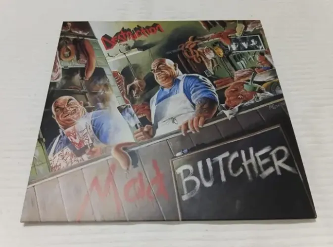 Destruction - Mad Butcher - Vinil Green - Importado Alemanha