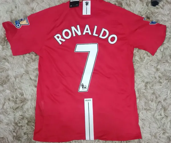 Camisa Retro M. United 2007/2008 "Ronaldo 7"