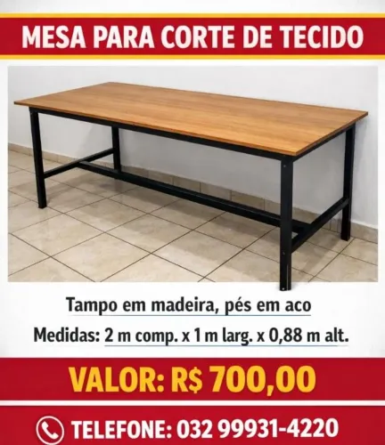 Mesa de costura.