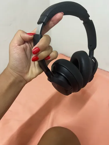 Headphone Baseus BH1 NC Sem Fio Bluetooth 6.0 ANC -45 dB Graves Fortes 80h Bateria