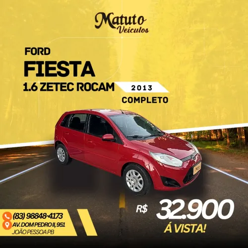 Ford Fiesta 1.6 16V Flex Mec. 5P 2013