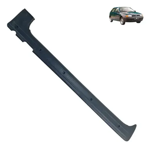 Soleira Interna Porta Dianteira Esquerdo Volkswagen Gol G2 Preto