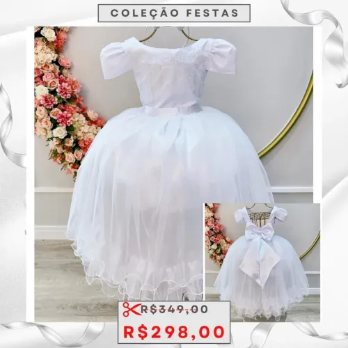 Vestido formatura 6/8 anos