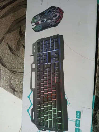 Kit teclado gamer profissional com RPG leds 120,00