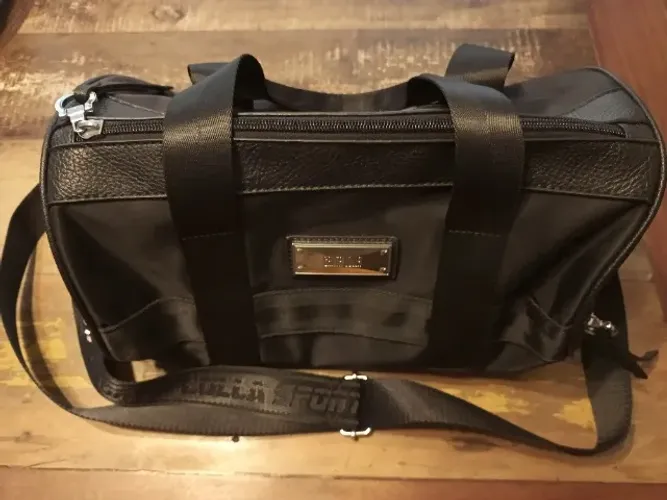 Bolsa Sacola e Carteira Preta Santa Lolla