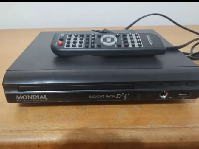 DVD Player Mondial D20 Novíssimo Impecável !!!