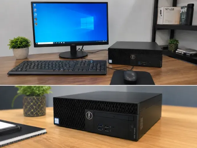 Dell OptiPlex 3070 | Core i3 9ª Geração | 8GB RAM | SSD 256GB + HD 500GB