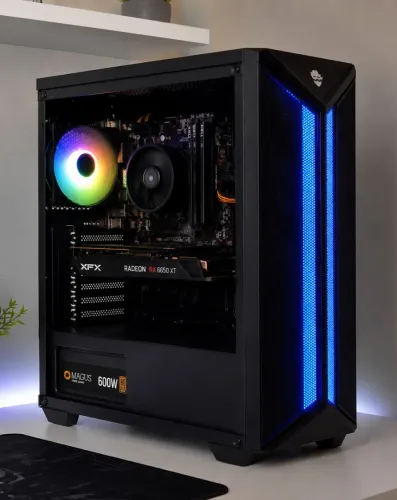 Pc gamer, ryzen 5 4600g, rx 6650xt