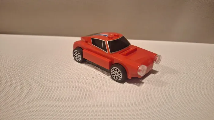 2 carrinhos lego shell ferrari
