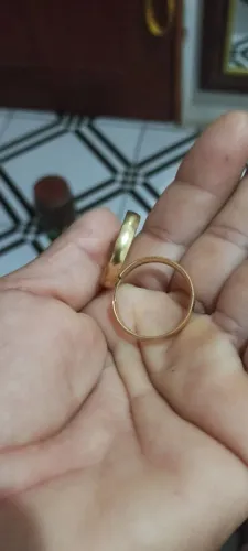 ARGOLA de ouro 18kl com defesa 400,00 reais