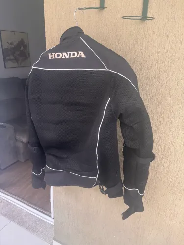 Casaco Honda motoqueiro com proteção
