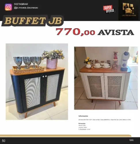 BUFFET JB 0,86CM