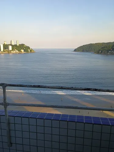 Sala Living com VISTA total p/ o Mar