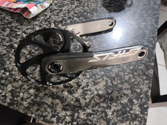Pedivela carbono sram dub 175