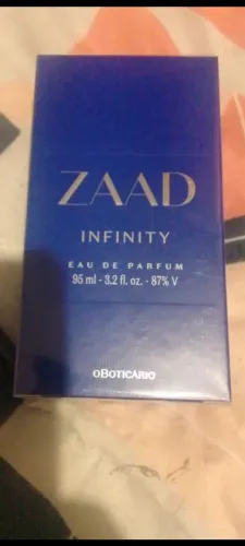 O BOTICARIO masculino ZAAD INFINITY
