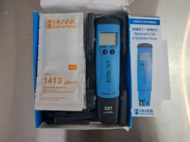 Medidor Condutividade DIST®5 EC/TDS/Temperatura Hanna Usado