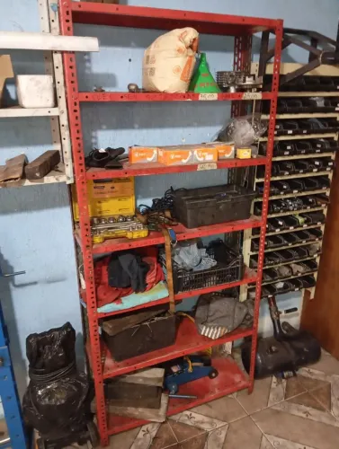 Prateleira de aço estante