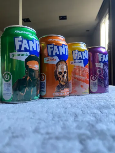 Coleção Completa Latas Fanta Edição Especial Xbox 25 Anos