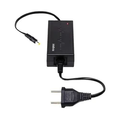 Fonte Intelbras EF 1205 12,8V 5A Bivolt para CFTV e Automação