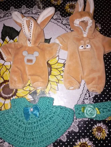 Roupinhas para Mini bebês reborn 